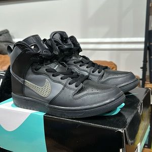 Nike SB Dunk High 'Black Dark Grey' Men’s